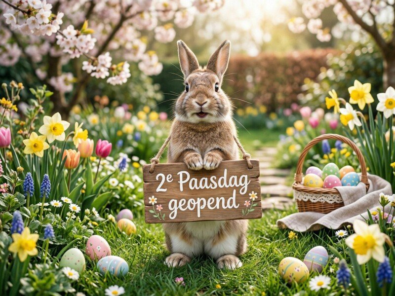 2e Paasdag geopend