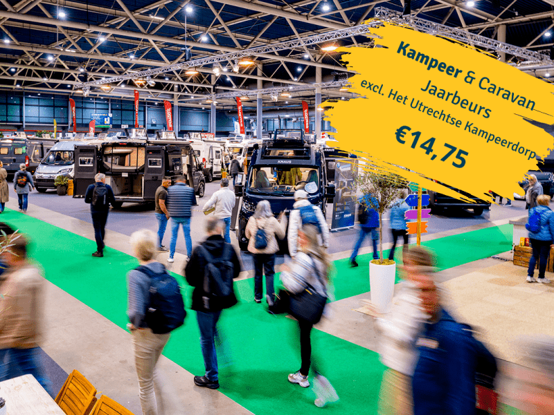 Kaartverkoop kampeerjaarbeurs 2026