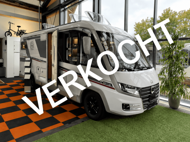 Verkocht  Luxe camper in showroom